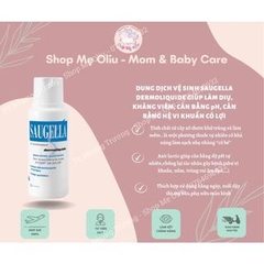 Dung dịch vệ sinh phụ nữ Saugella Dermoliquide xanh dương 250ml, 500ml