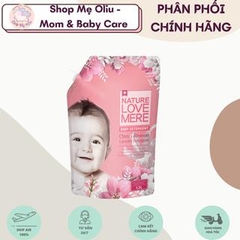 [CHÍNH HÃNG] Nước giặt Nature Love Mere hương hoa anh đào Cherry Blossom chai 1.8L/ túi 1.3L