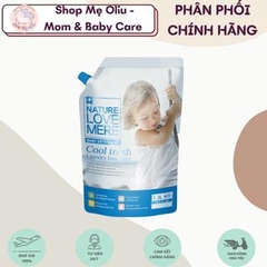 [CHÍNH HÃNG] Nước giặt Nature Love Mere hương lá bạch đàn Cool Fresh chai 1.8L/ túi 1.3L