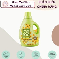 [CHÍNH HÃNG] Nước giặt Nature Love Mere hương Hoa cúc chai 1.8L/ túi 1.3L
