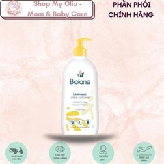 Kem Biolane Liniment oléo-calcaire thay tã/bỉm ngăn ngừa hăm, làm sạch dịu nhẹ 700ml