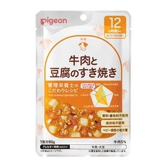 Túi ăn dặm cháo/cơm/mì Pigeon cho bé 12 tháng 80g
