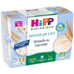 Sữa chua hữu cơ Hipp cho bé từ 6 tháng tuổi (4x100g)