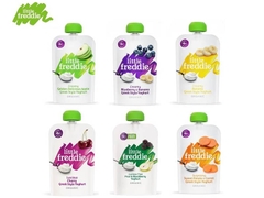 Túi sữa chua hữu cơ Hy Lạp Little Freddie cho bé từ 6 tháng