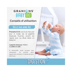 Siro tiêu hóa Granions Kid Bio Digestion 125ml cho bé