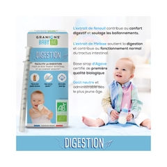 Siro tiêu hóa Granions Kid Bio Digestion 125ml cho bé