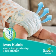 Tã dán Pampers Baby Dry size 4/5/6 cho bé