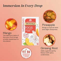 Trà thảo mộc Superblends Twinings Anh Quốc