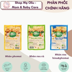 Hoành thánh tortellini nhân phô mai/rau bina DMBIO