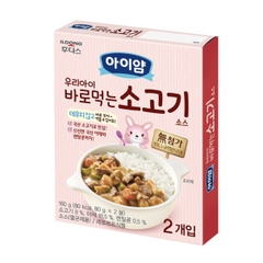 Sốt ăn liền với cơm/nui/mì ILdong Hàn Quốc cho bé 2x90g