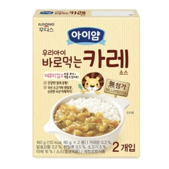 Sốt ăn liền với cơm/nui/mì ILdong Hàn Quốc cho bé 2x90g