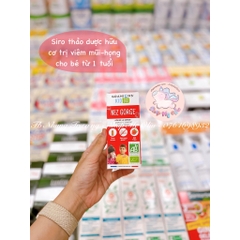 Siro Granions Kid Nez Gorge thảo dược hữu cơ hỗ trợ viêm mũi, họng cho bé từ 1 tuổi 125ml