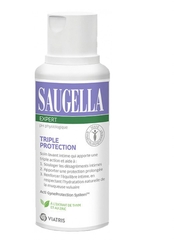 Dung dịch vệ sinh Saugella Triple Protection màu tím giảm ngứa rát,viêm cho mẹ bầu,sau sinh 250ml