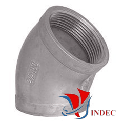 Stainless Steel 45° Elbow Threaded End