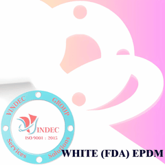 White EPDM Rubber Gasket Sheet