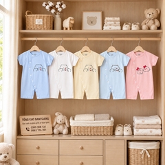 Body sơ sinh cộc tay thun lạnh VTKids VTBODY18