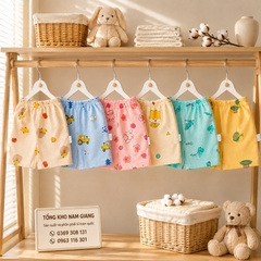 Quần đùi sơ sinh thun lạnh VTKids VTQ1