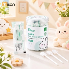 Gạc rơ lưỡi que Misan hộp 30 tưa
