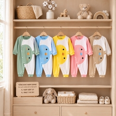 Body sơ sinh dài tay thun lạnh VTKids VTBODY11