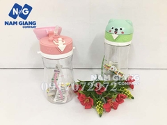 Bình uống nước vòi hút trẻ em 500ml