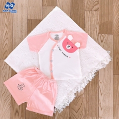 Bộ cộc sơ sinh thun lạnh VT kid tai thú B5