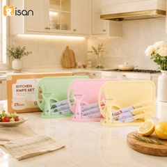 Bộ dao thớt chế biến Misan 7 chi tiết
