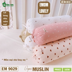 Gối ôm xô muslin EMOM LOVELY