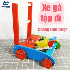 Xe gà tập đi em bé vàng