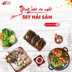 Set Hải sản nhỏ 4-5 người ăn