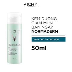 Kem Dưỡng Vichy Normaderm Anti-Blemish Care 24H Hydration 50ml