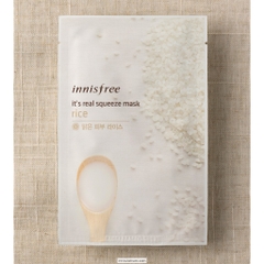 Mặt Nạ Innisfree My Real Squeeze Mask #Rice