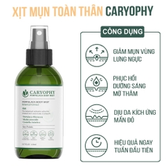 Xịt Trị Mụn Toàn Thân Caryophy Portulaca Body Mist 150ml