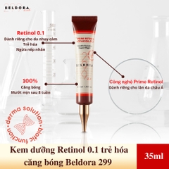 Kem Dưỡng Retinol Xóa Nếp Nhăn Căng Bóng Da Beldora 299 Prime Retinol Activator 0.3 35ml