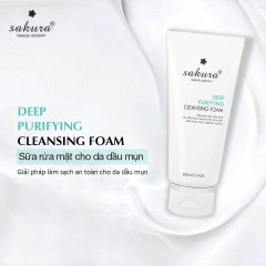 Sữa Rửa Mặt Sakura Purifying Cleanser 100g