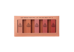 Son 3CE Mood Recipe Lip Color Mini Kit 2 (5 Cây)