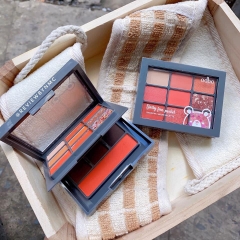 Bảng Phấn Mắt 2 Tầng Odbo Daily Fun Pocket Shadow x Brown Palette OD1042 #03