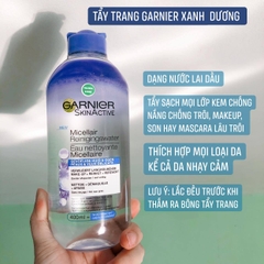 Nước Tẩy Trang Garnier Skin Active Micellar Reinigingswater Delicate Cleansing Water 400ml