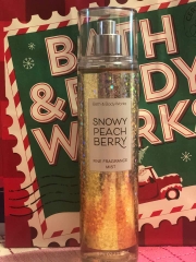 Xịt Bath & Body Works Snowy Peach Berry Fine Fragrance Body Mist 236ml