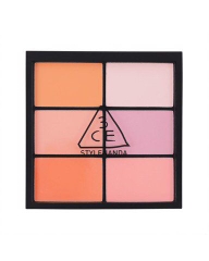 Má Hồng 3CE Pro Multi Blush Color Palette (6 Ô)