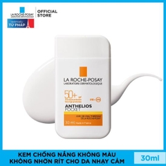 Kem Chống Nắng Không Nhờn Rít Cho Da Thường & Da Khô Nhạy Cảm La Roche-Posay Anthelios Ultra Light Travel Size SPF50+ UVB & UVA 30ml