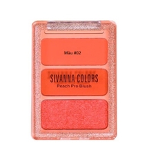 Phấn má Sivanna Peach Pro Blush #02