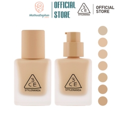 Kem Nền 3CE Velvet Fit Foundation #Warm Ivory