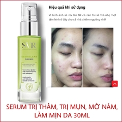 Tinh Chất Serum SVR Sebiaclear Giảm Mụn, Thông Thoáng Lỗ Chân Lông, Làm Mềm Mịn Da 30ml