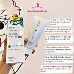 Sữa Rửa Mặt Trị Mụn Kracie Hadabisei Facial Wash (Acne Care) 110g