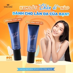 Kem Lót Kiềm Dầu, Sáng Da Vacosi Oil-Free Base 45ml #01