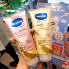 Dưỡng Thể Vaseline Gluta-hyal Serum Burst Lotion Dewy Radiance 330ml