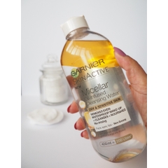 Tẩy Trang Garnier Micellar Reiniging water 400ml #Vàng