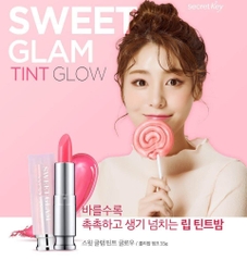 Son Secret Key Sweet Glam Tint Glow #01 Baby Pink