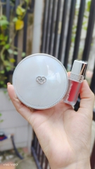 Set Phấn Nước Và Son The History Of Whoo Radiant Whitening & Moisture Glow Cushion Foundation Special Set