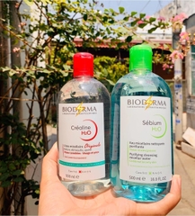 Nước Tẩy Trang Bioderma Crealine H2O Original Micellar Water 500ml HỒNG